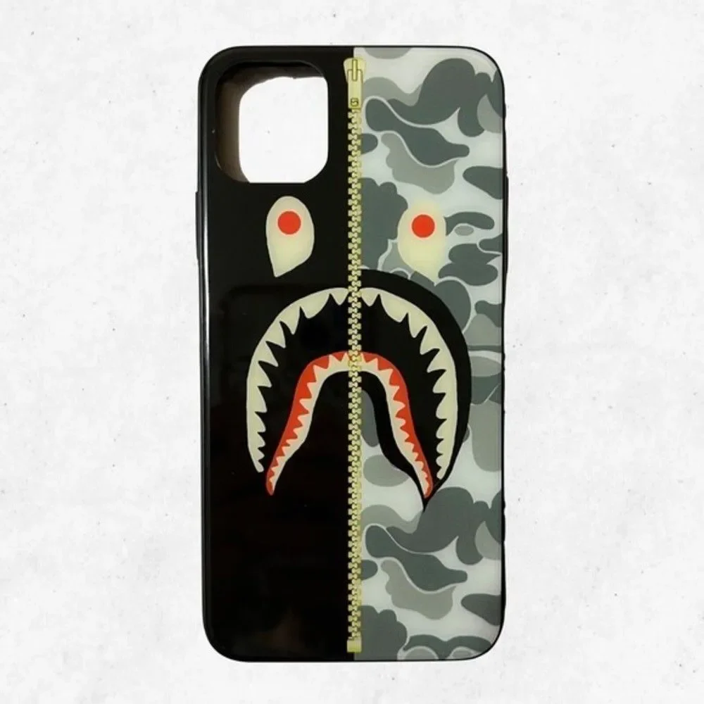 For iPhone 11 Pro Max 3 Cases Base Shark Colorful Lion Gomu Gomu‎ No Gatling Men